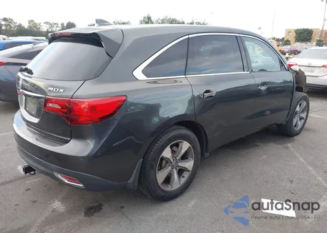 2014 Acura Mdx из США, поврежденный, VIN 5FRYD3H24EB016188